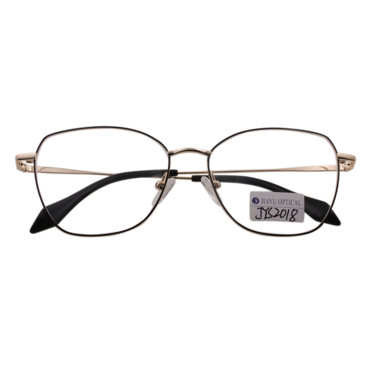 Anti blue Light Custom Logo Optical Lenses Metal Frame