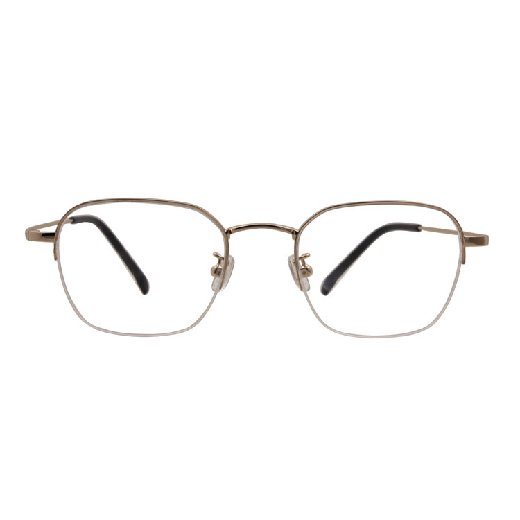 Retro Computer Optical Glasses Half Frame Glasses for Men