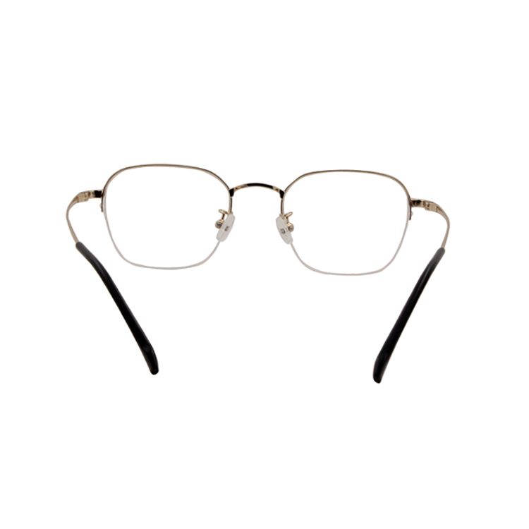 Retro Computer Optical Glasses Half Frame Glasses for Men