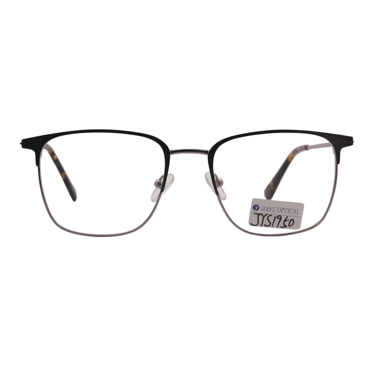 Wholesale Rectangle Unisex Clear Lens Metal Optical Frame