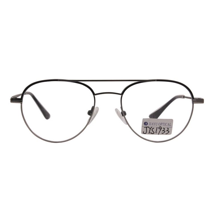 Brand Retro Double Bridge Men Optical Glasses for Reading