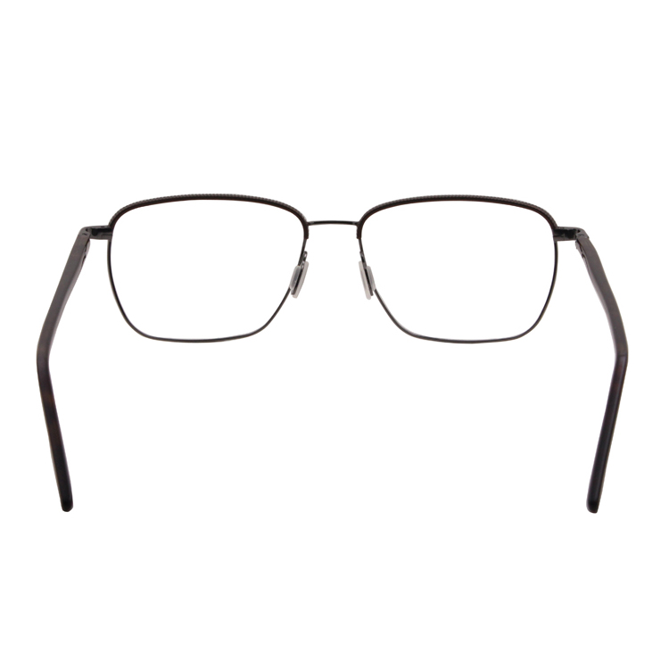Fashion Custom Printed Reading Square Meatl Optical Frames