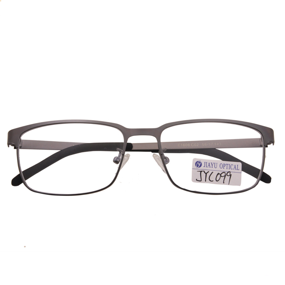 Custom Logo UV400 Computer Optical Metal Glasses Frame