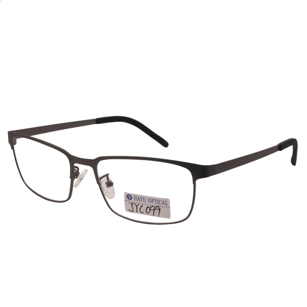 Custom Logo UV400 Computer Optical Metal Glasses Frame