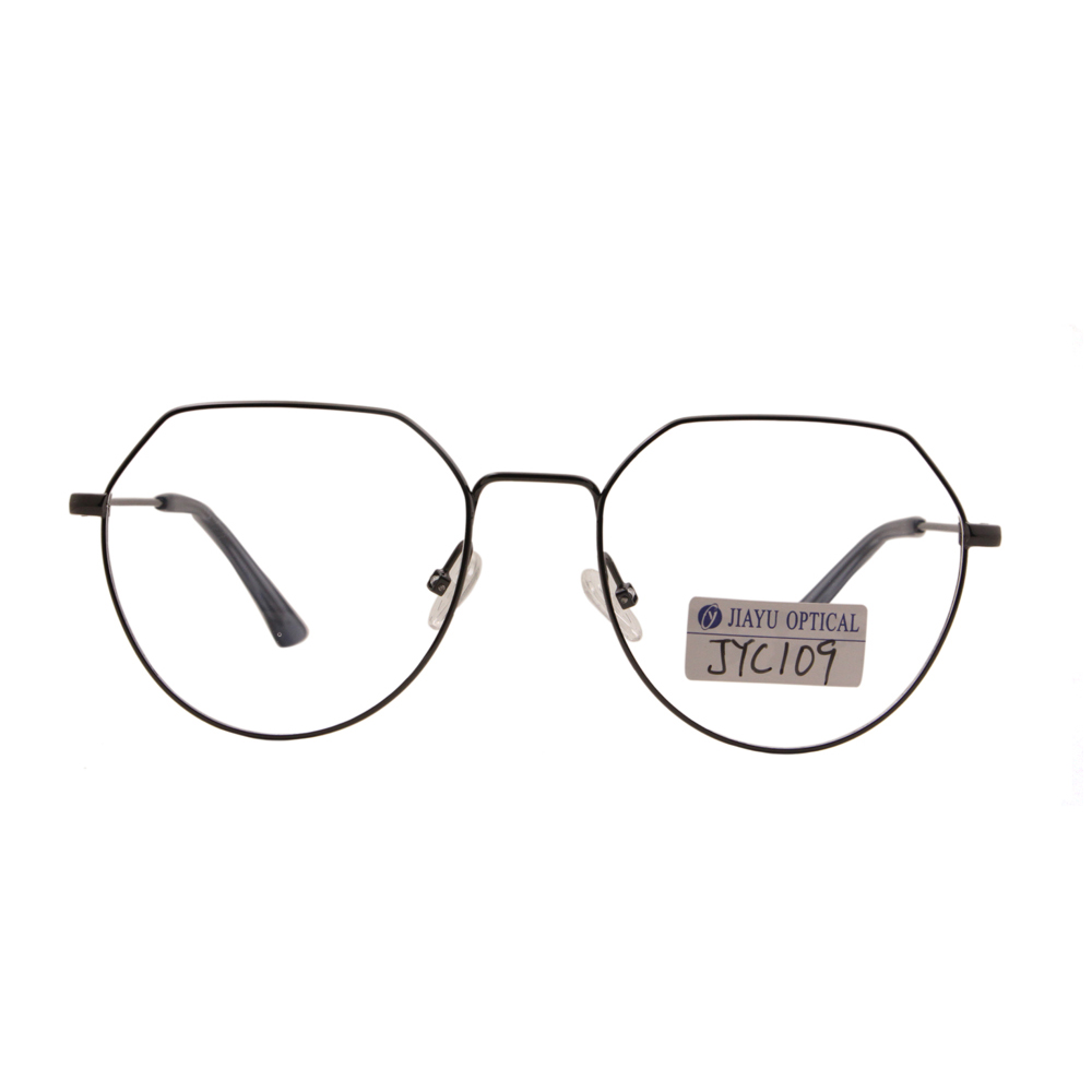 Dropshipping Fashion Special Shape Optical Metal Eyeglasses