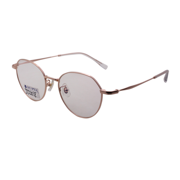 Factory Designe PC Lenses Metal Optical Frame for Women