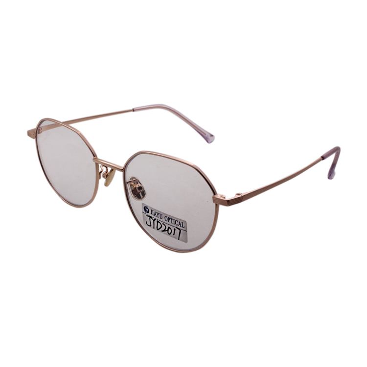 Factory New Fashion Custom Logo Metal Optical Frame Glasses