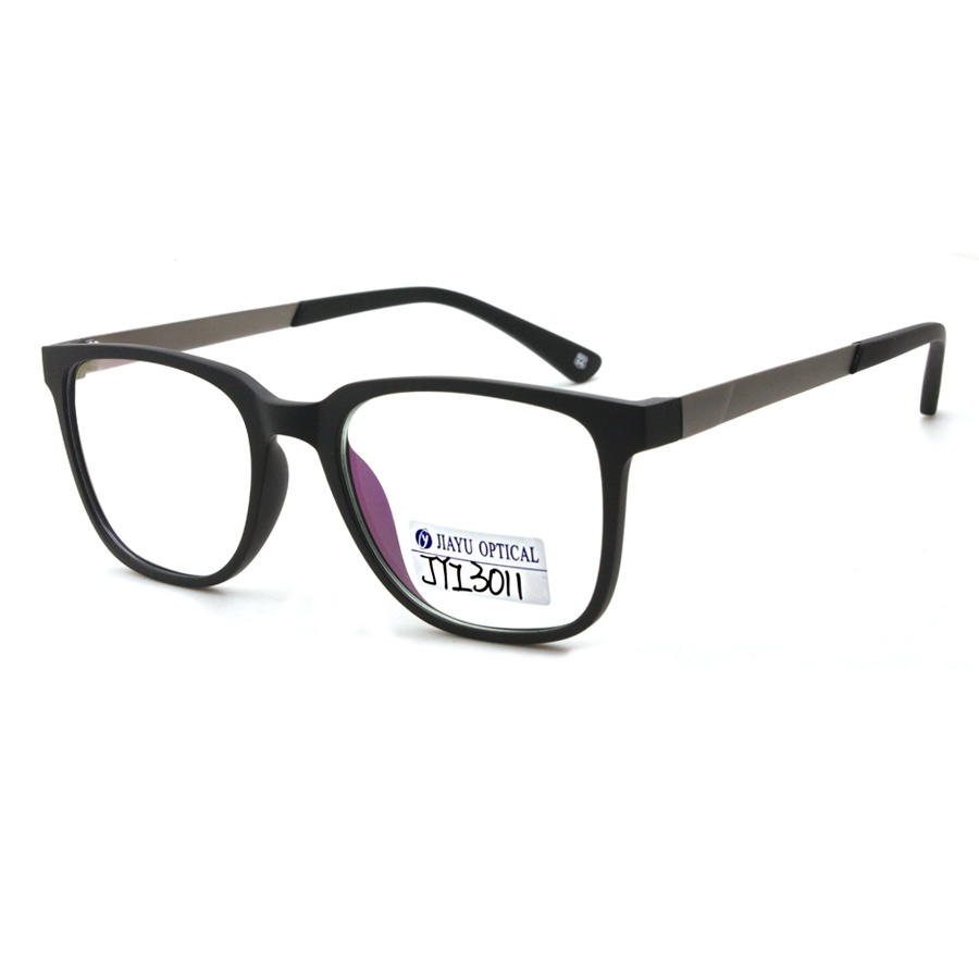 New Designer Custom Logo Square Metal Optical Frames for Men
