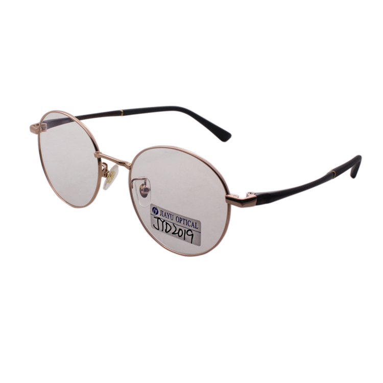 New Designer Retro Fashion Round Metal Optical Frame Glasses