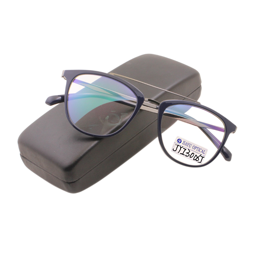 New Double Bridge Glasses Anti Blue Light Optical Frames