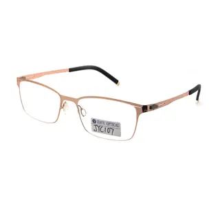 Custom Logo Fashion Metal UV400 Optical Golden Glasses