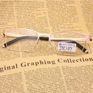 UV400 Optical Golden Glasses
