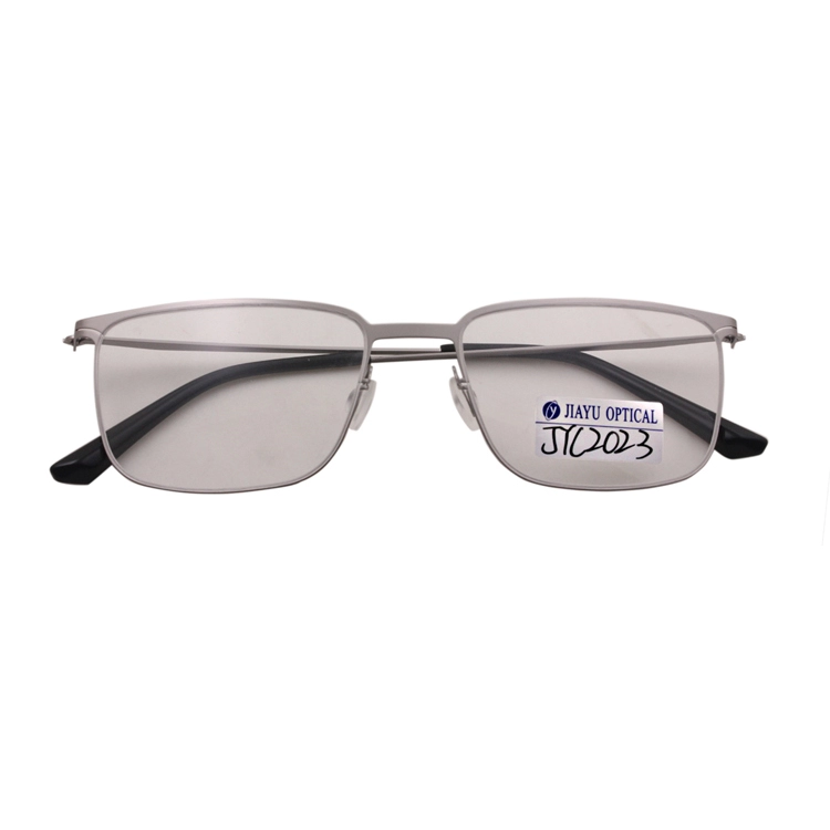 Computer Square Metal Optical Frames Glasses 