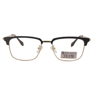 New Fashion UV400 Optical Metal Half-frame Glasses