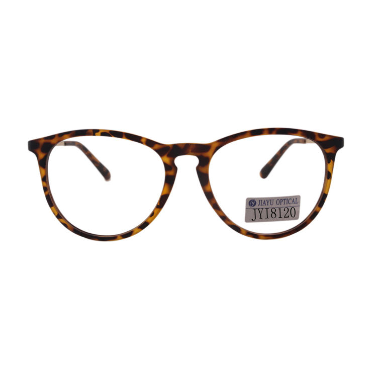 Popular Designer Plastic with Metal Optical Frames Glasses