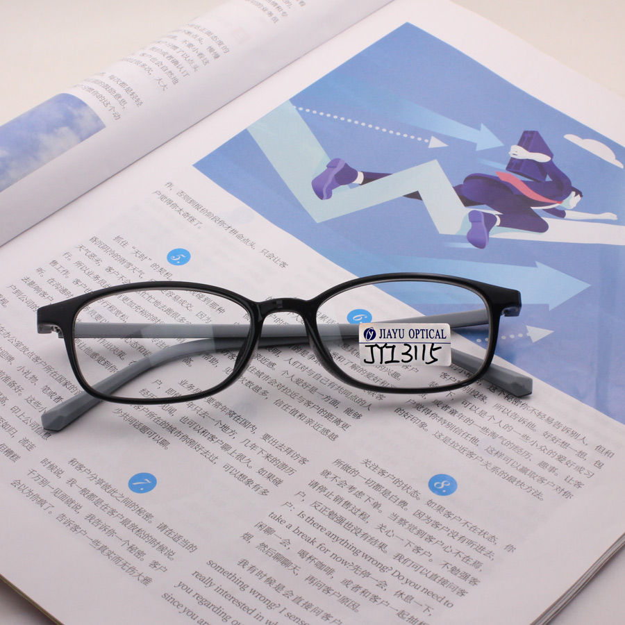 Reading Teenager Optical Frames 