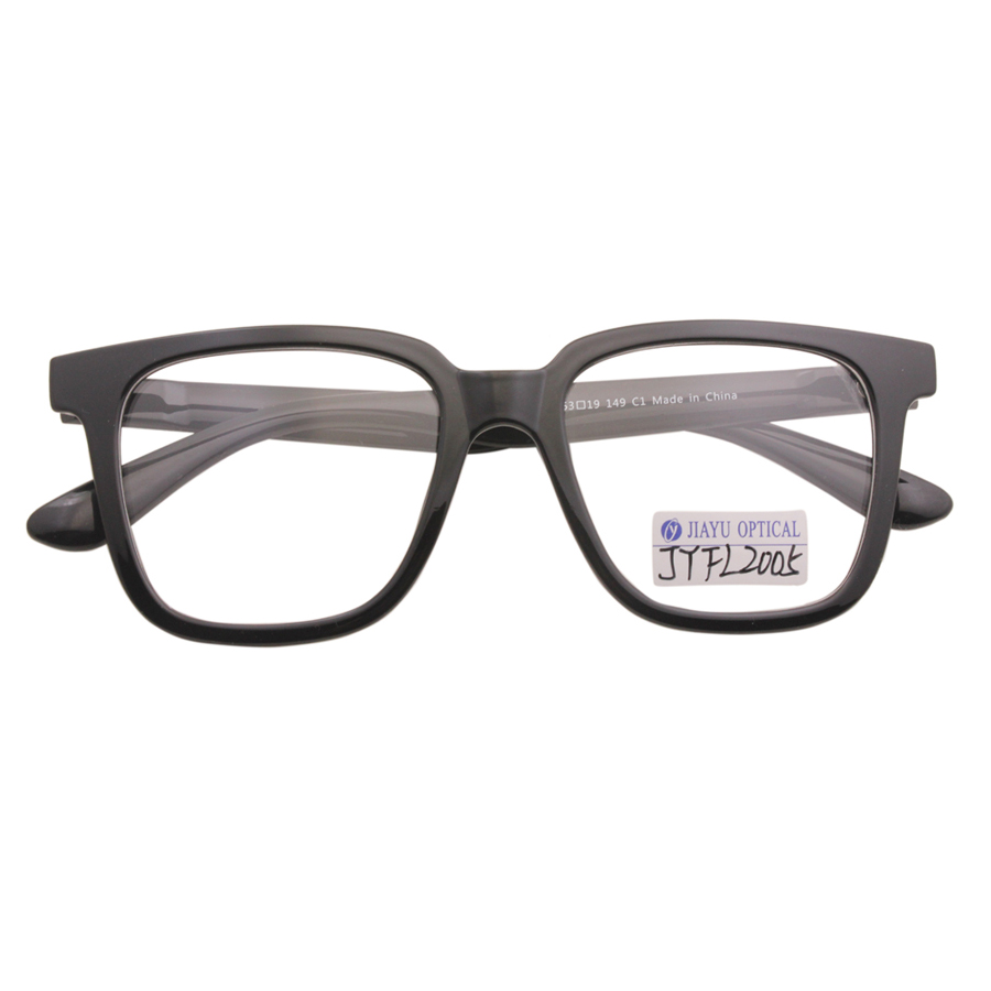 Fashion Brand Retro Custom Logo Black Square Optical Frame