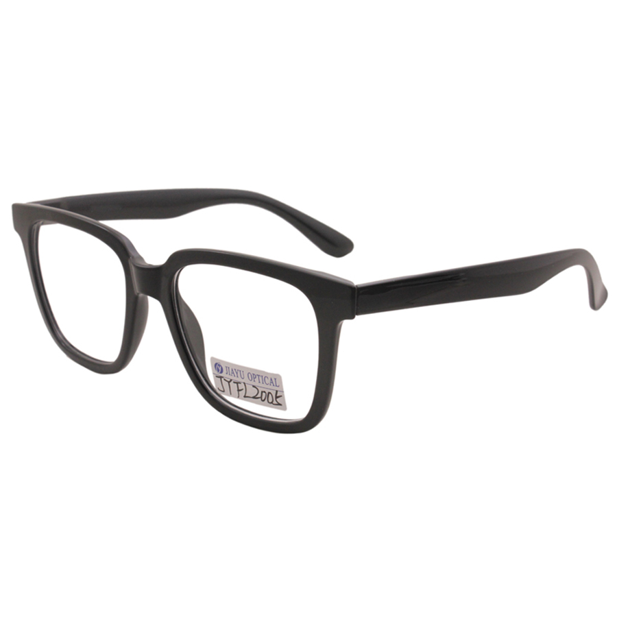 Fashion Brand Retro Custom Logo Black Square Optical Frame