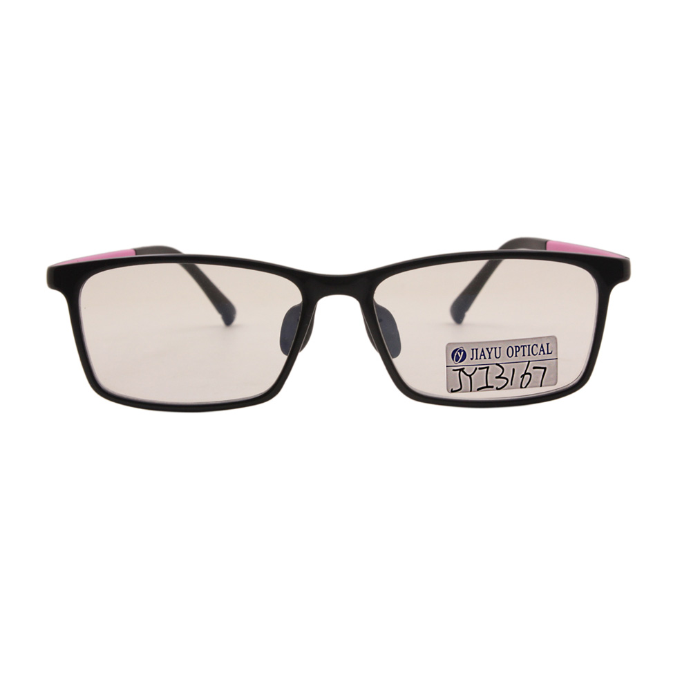 Girls Square Optical Frames Custom Logo Teen Glasses