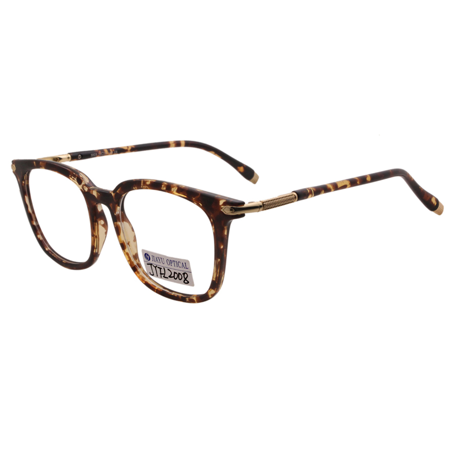 Popular Designer Custom Logo Square Computer Glasses for Men