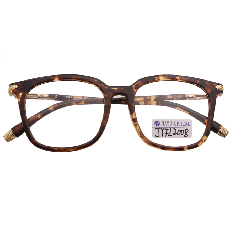 Popular Designer Custom Logo Square Computer Glasses for Men