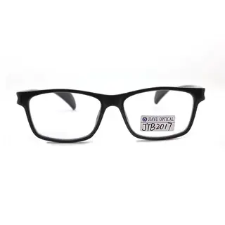 Black Fashion Retro Square Anti Blue Light Optical Frame