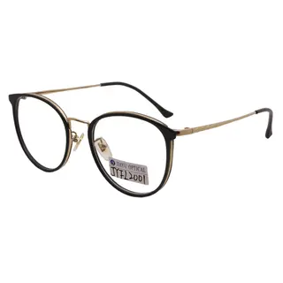 High Quality Fashion Retro Round Glasses with Metal Temples