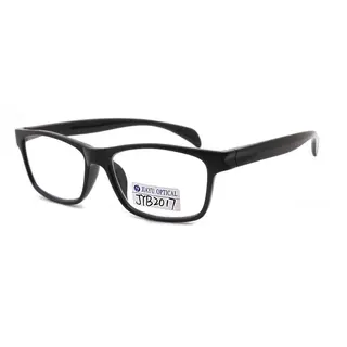 Black Fashion Retro Square Anti Blue Light Optical Frame