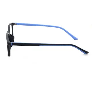 High Quality Boys Custom Logo Square Teenagers Glasses