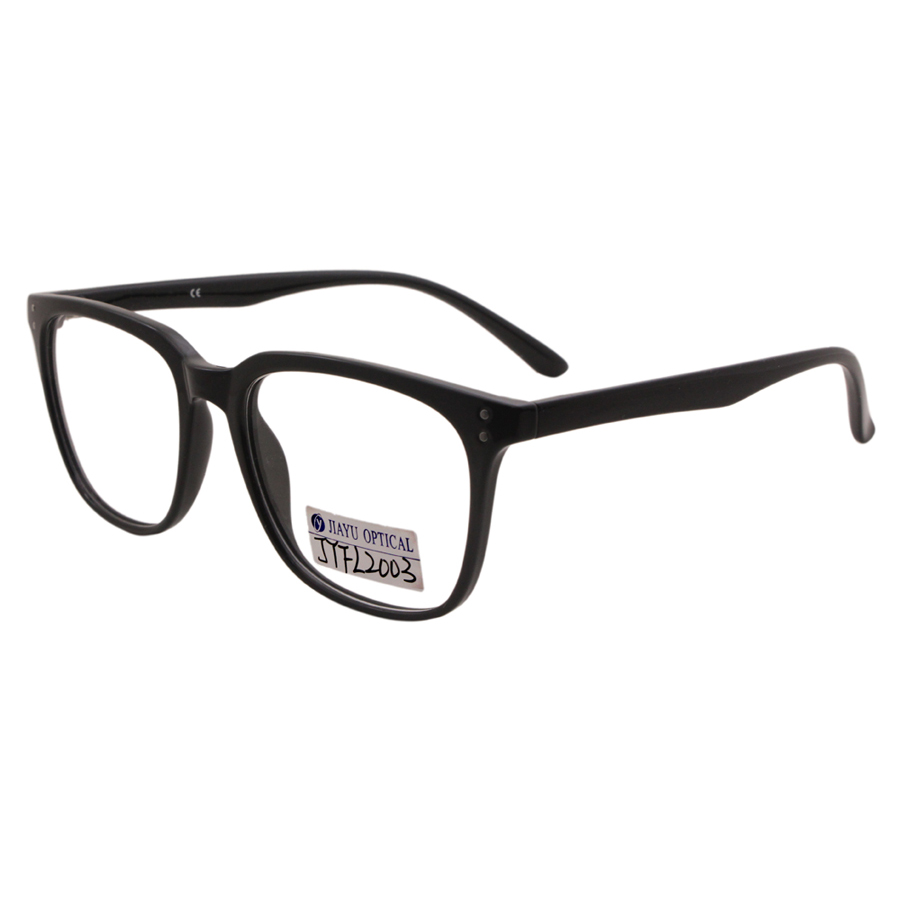 Retro Black Square Custom Logo Unisex Computer Optical Frame