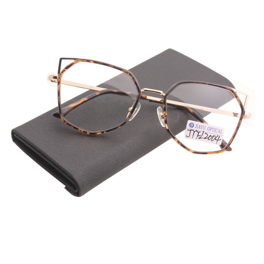 Wholesale Fashion Anti Blue Light Glasses with Metal Temple