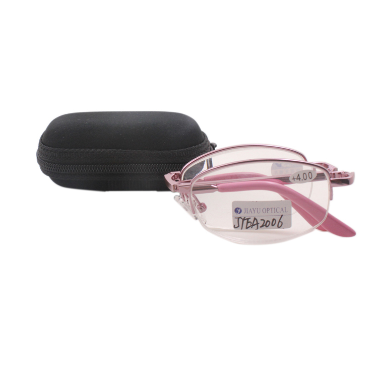 Custom Folding Anti Blue Light Lenses Women Reading Glasses