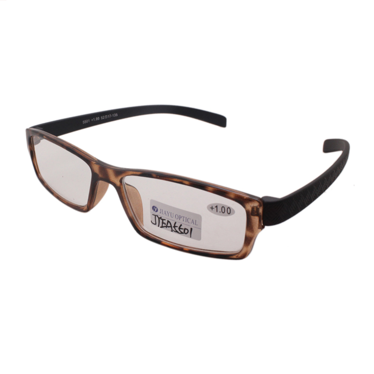 Brown Demi Retro PC Lens Men Optical Reading Glasses