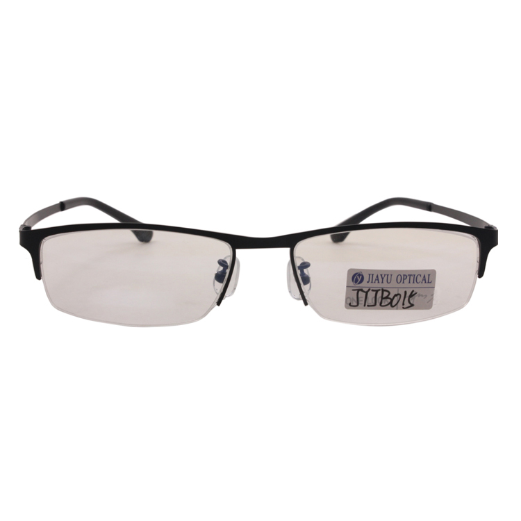 High Quality Anti Scratch Half Frame Ultra-light Titanium Glasses Optical Frame