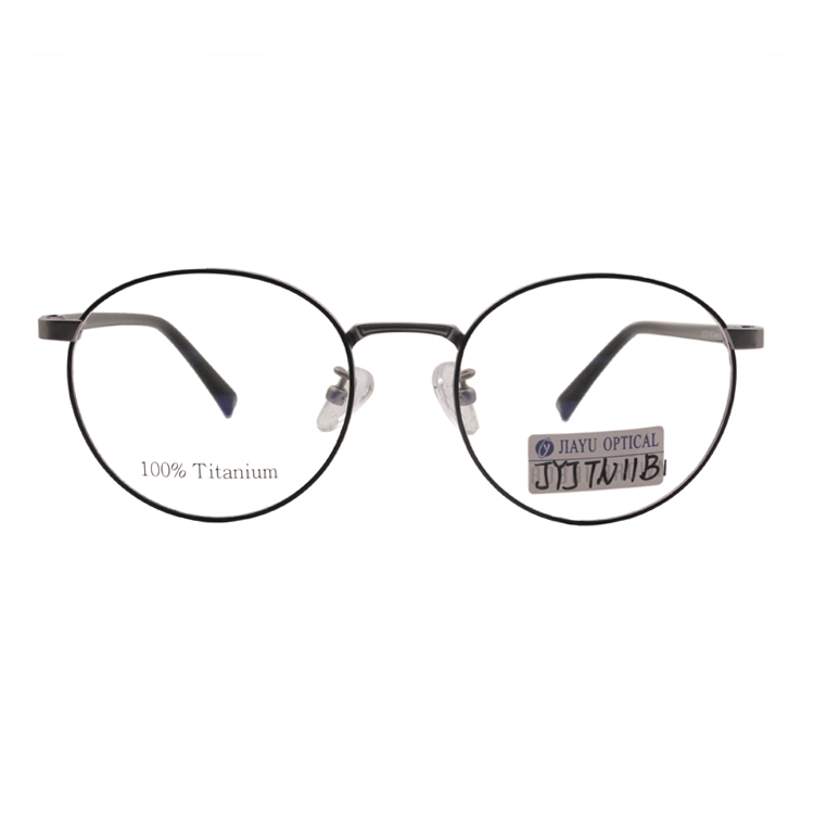 New Classic Custom Optical Frames Retro Round Ultra-light Titanium Glasses