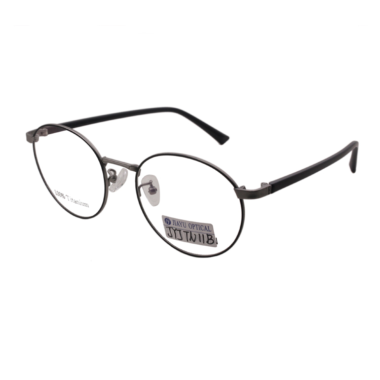New Classic Custom Optical Frames Retro Round Ultra-light Titanium Glasses