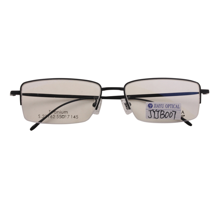 New Classic Half Frame Titanium Frame Ultra-light Titanium Glasses for Men
