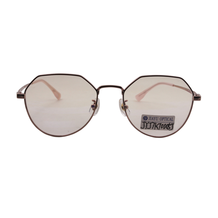 New Special Shape Pink Glasses Frame Ultra-light Titanium Glasses Frame