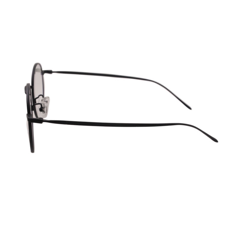 Xiamen Factory Full Rim Pure Titanium Glasses Round Titanium Glasses Frame