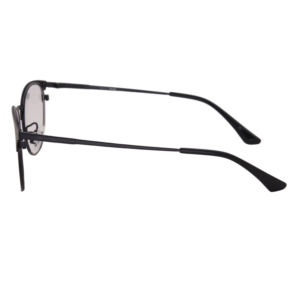 Black Fashion Custom Logo Unisex Titanium Optical Frame