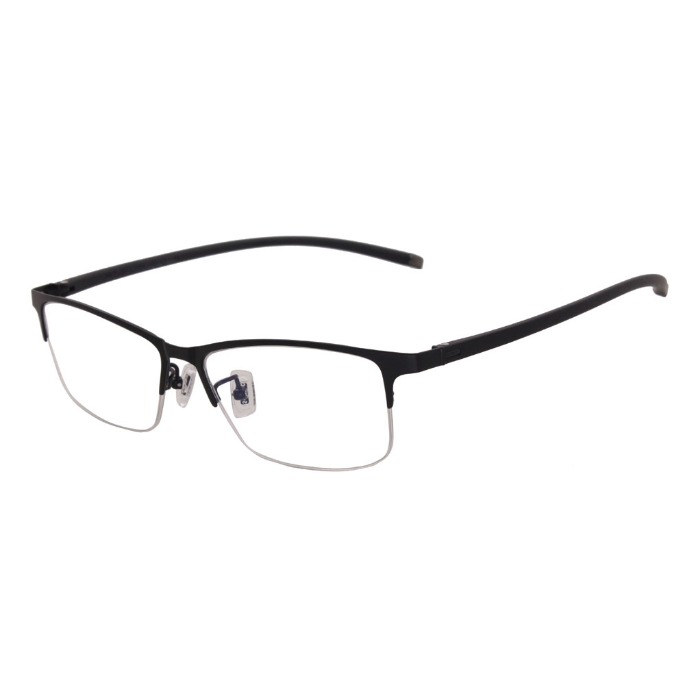Clip On Glasses Fashion Square Titanium Optical Frame