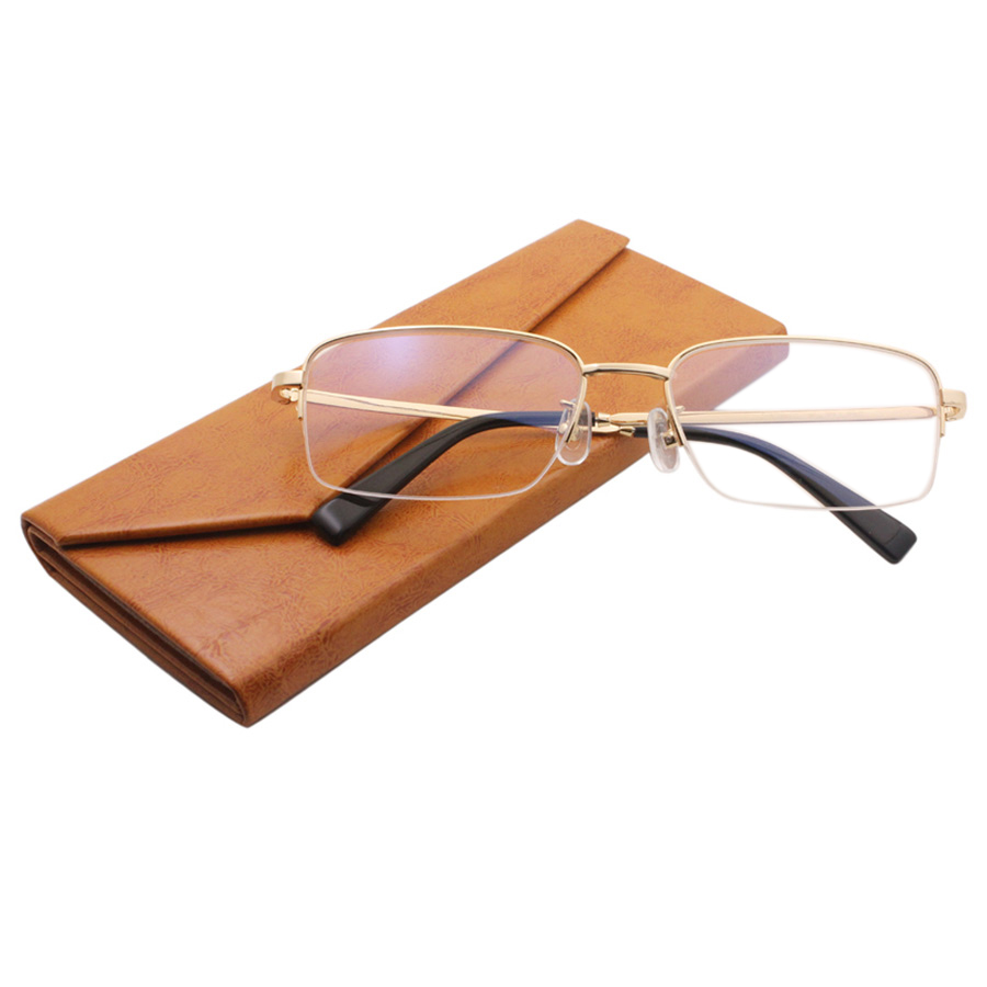 Half Frames Men Titanium Optical Frame