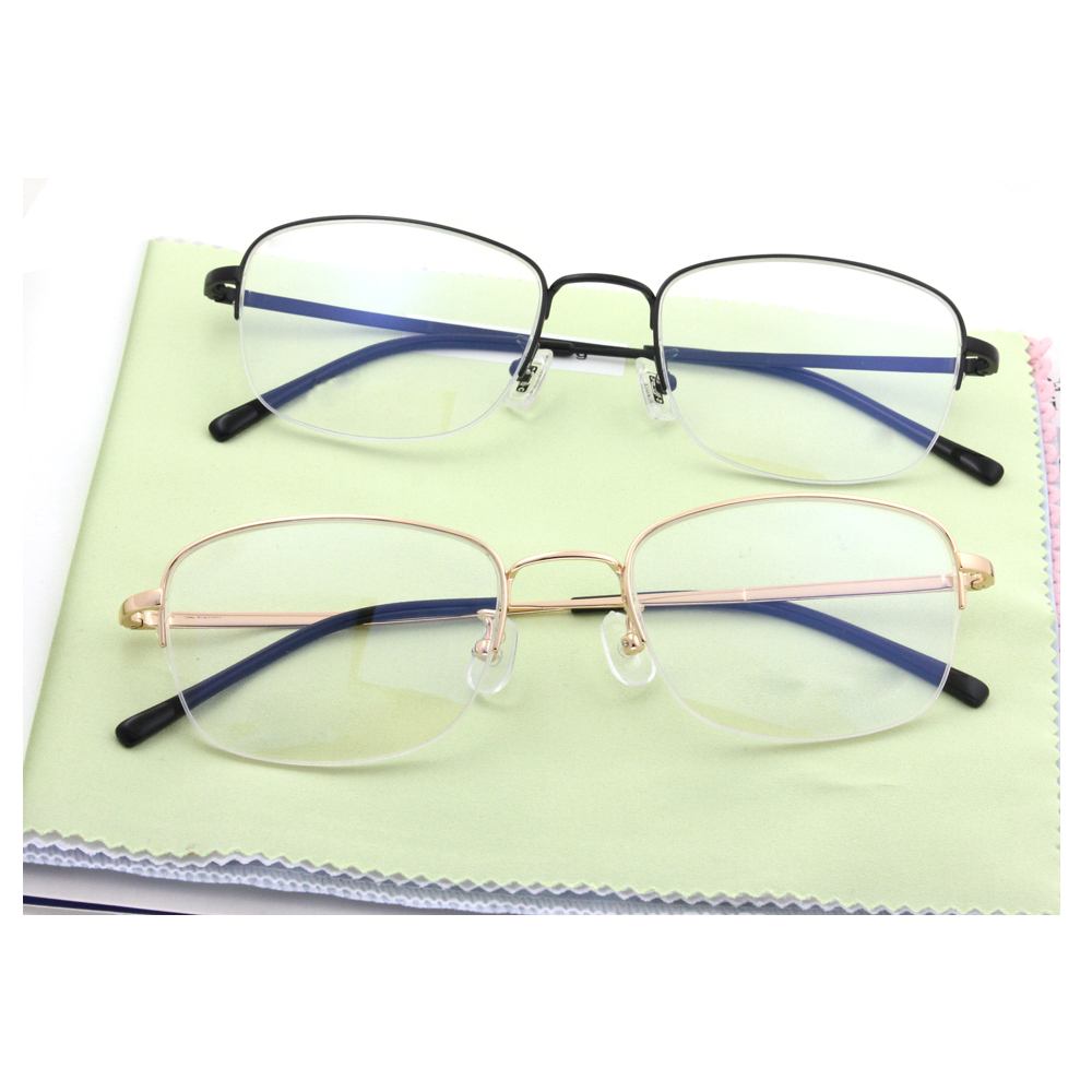 Hot Sale Custom Logo Ultra-light Titanium Glasses Unisex