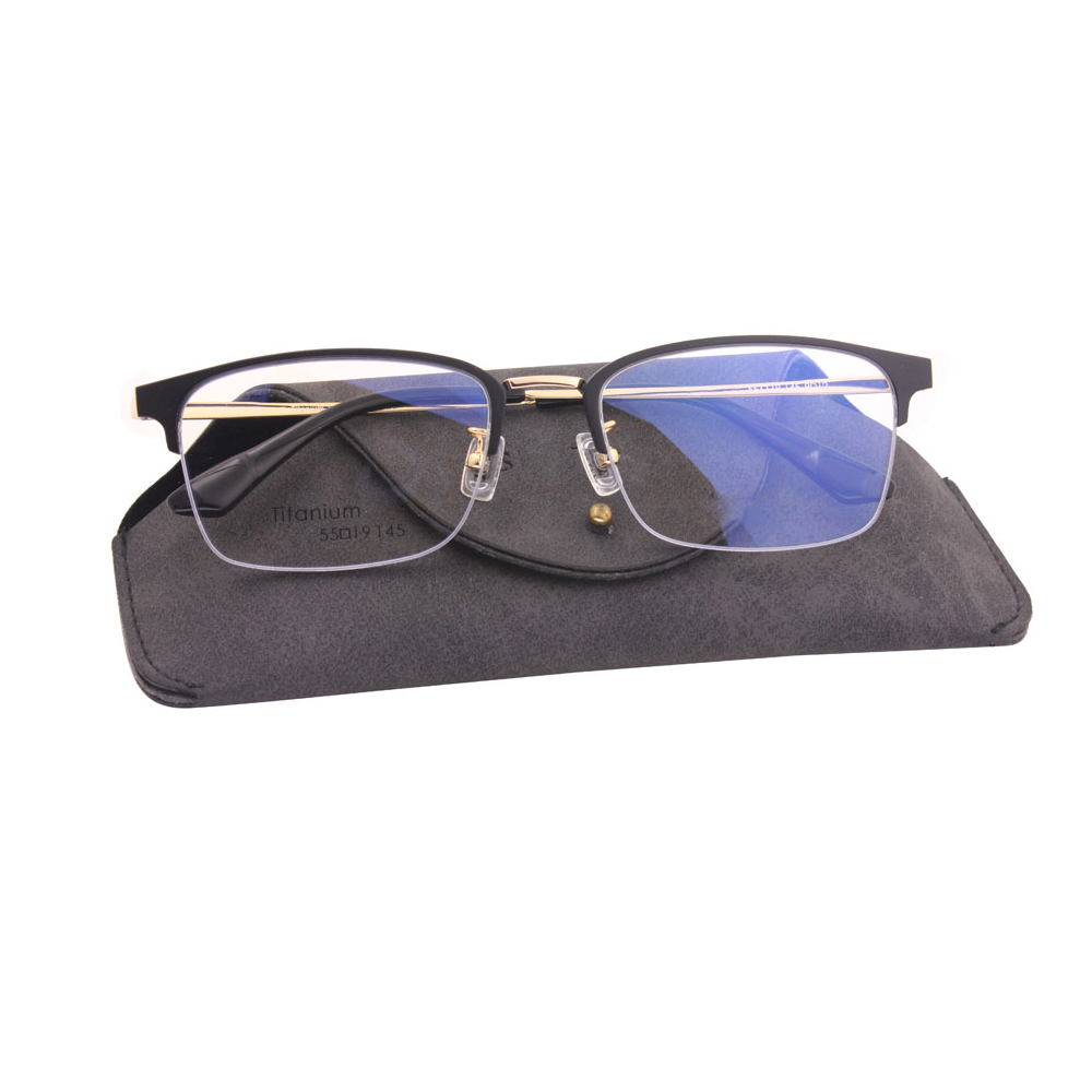 Half Frame Titanium Optical Frame