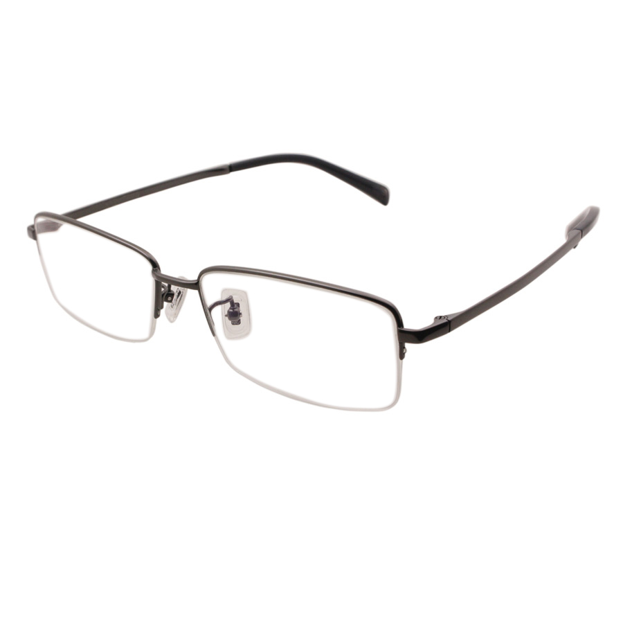 New Arrival Fashion Custom Logo Square Titanium Glasses Frame