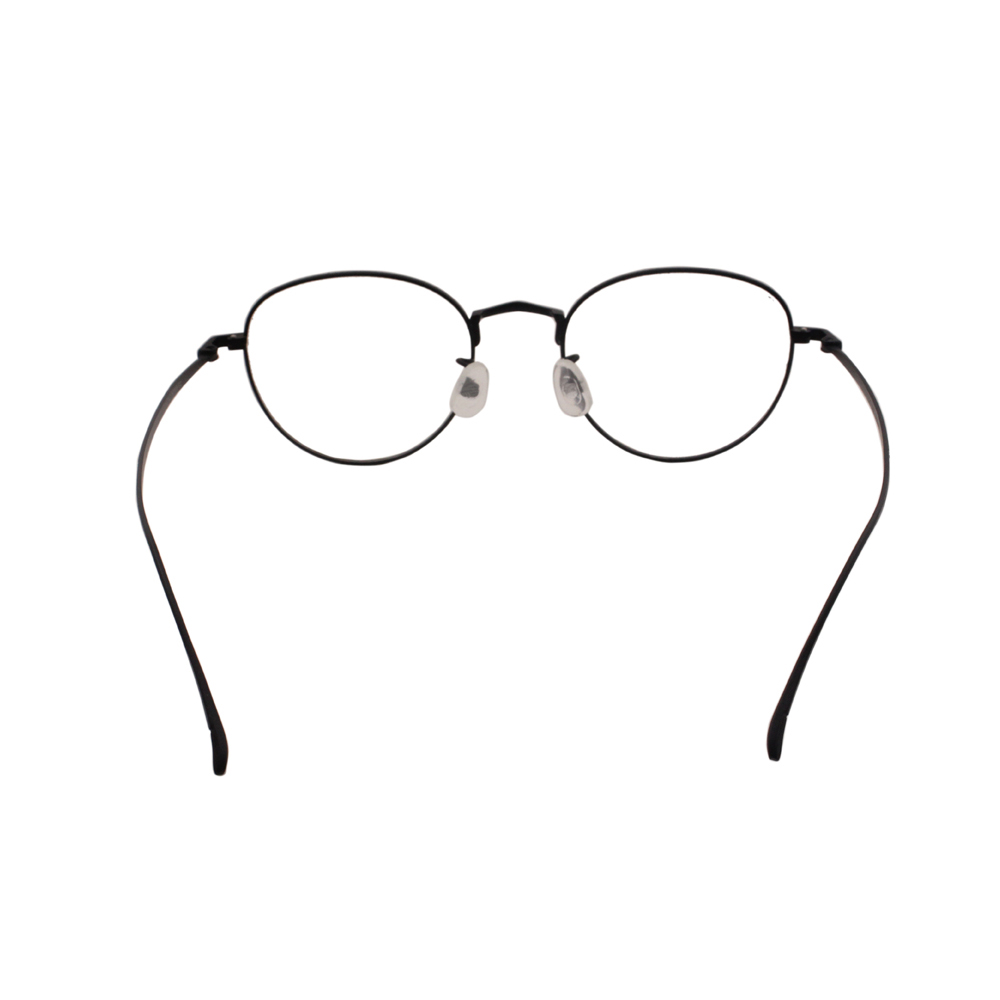 New Designer Factory Retro Round Titanium Unisex Glasses