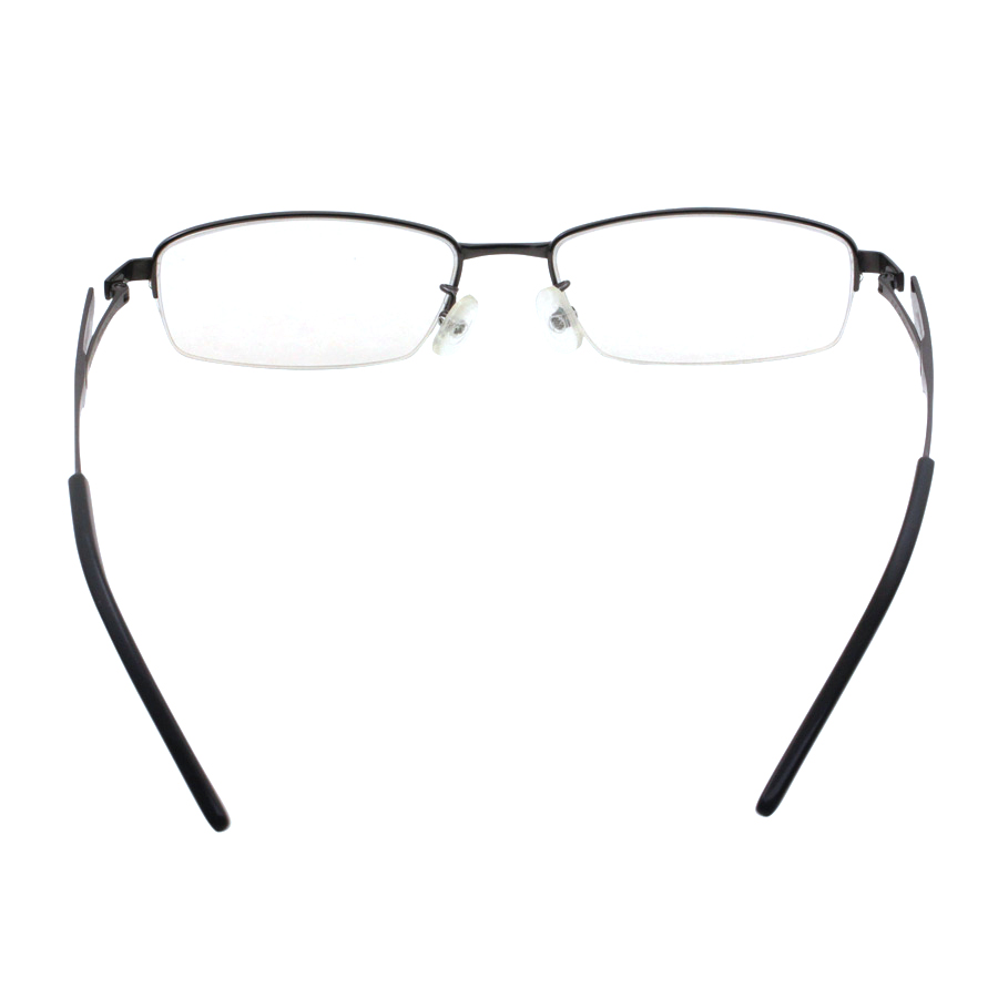 New Designer Half Frame Custom Logo Titanium Optical Frame