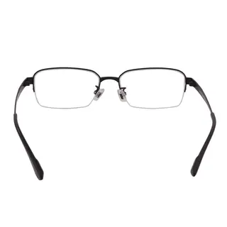 Men Luxury Half Frame Retro Fashion Titanium Optical Frame