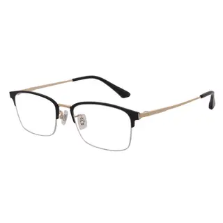 Men Brand Retro Custom Logo Half Frame Titanium Optical Frame