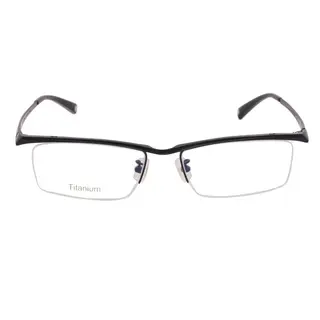 Factory Custom Retro Half Frame Ultra-light Titanium Glasses